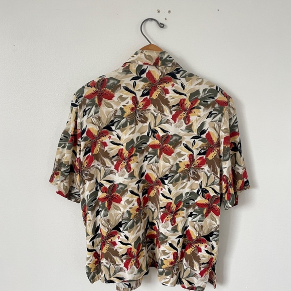 Vintage Flower Shirt 80s - Picture 2 of 5